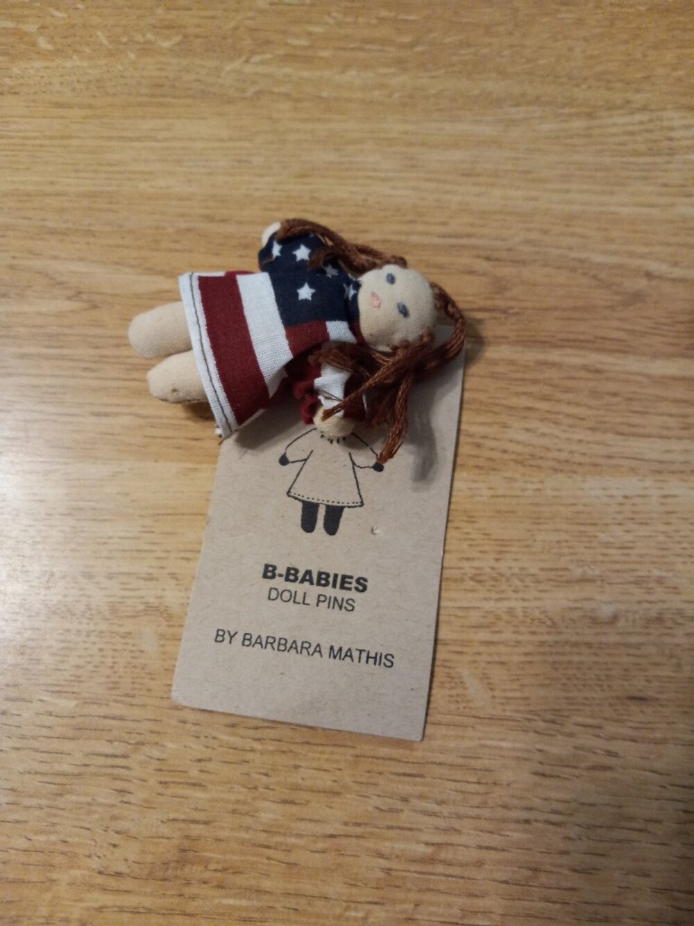 B-BABIES DOLL PINS by BARBARA MATHIS
